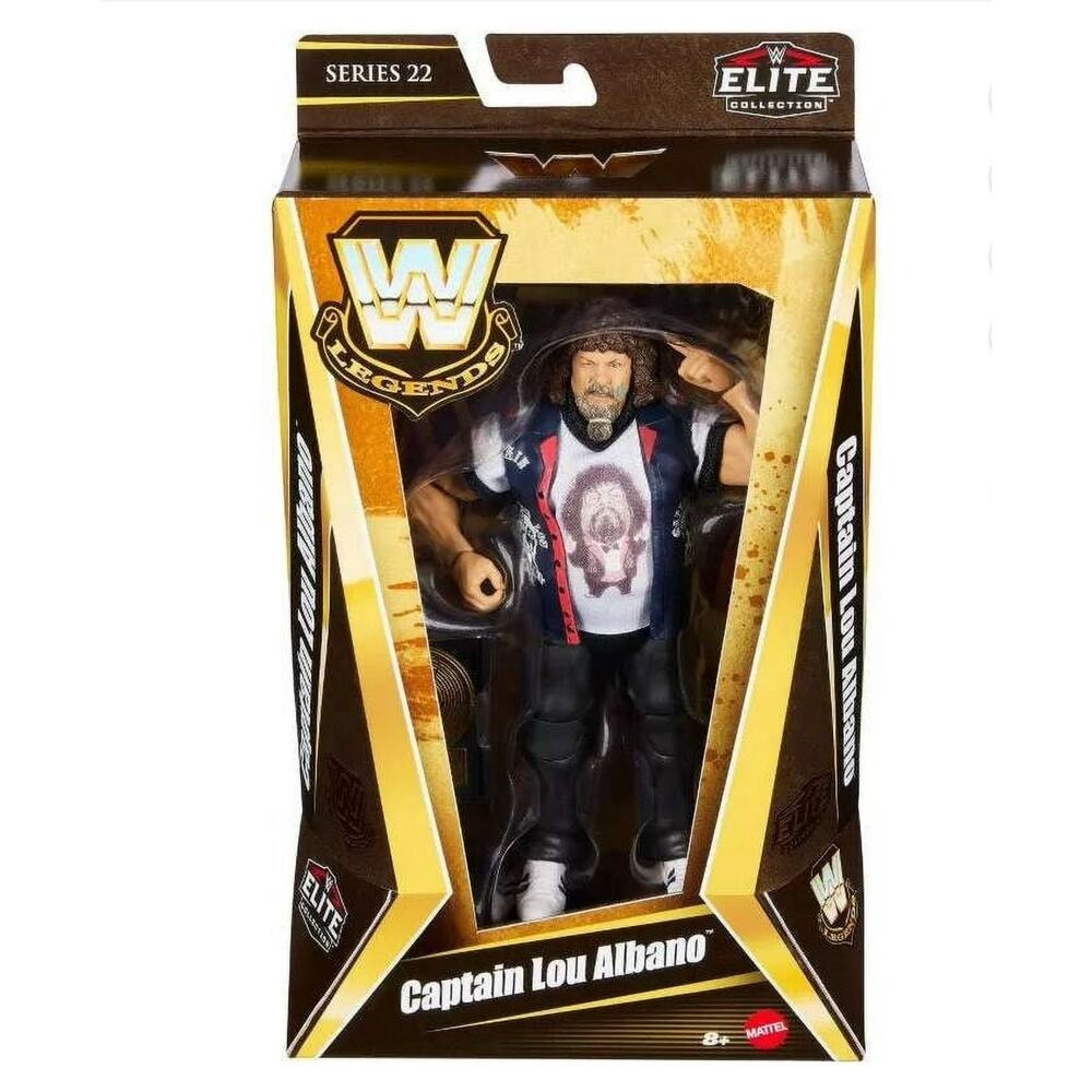 WWE Legends Elite Collection Series 22‎ Captain Lou Albano Wrestling Figure